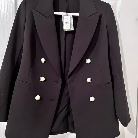 Express Brand New With Tags Double Breasted Blazer - Picture 3 of 8
